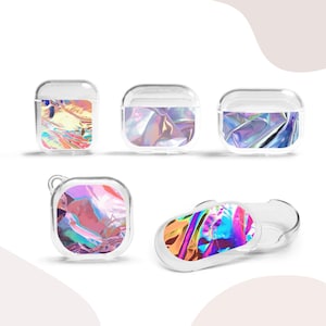 Foil Airpods Case Vintage Gift Wrap Paper Design Cover for Airpods Pro 4  3  2  1 Apple Beats Pro  Studio Buds Plus +  Buds 2 Live FE