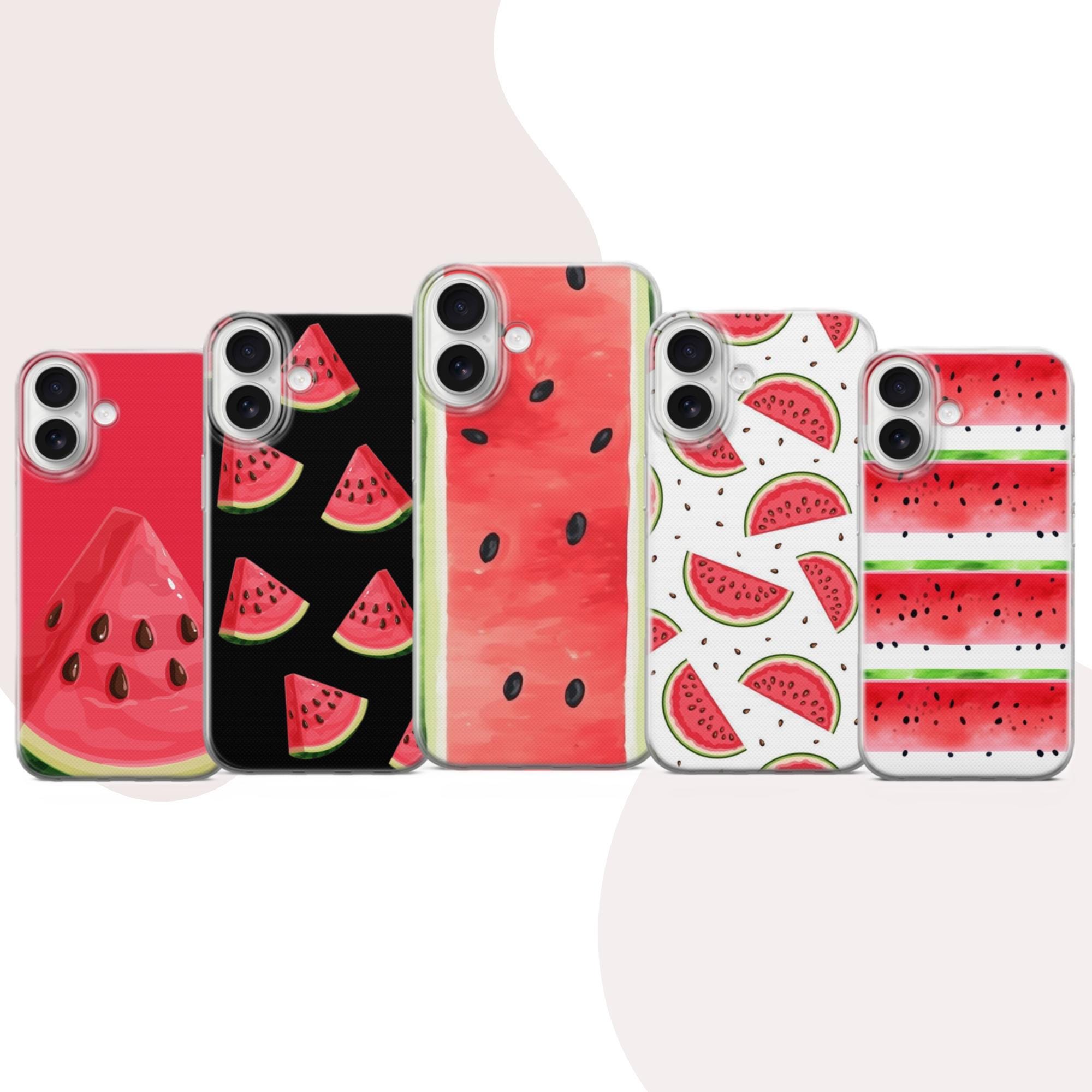 Watermelon Phone Case Summer Fruit Pattern Cover for iPhone 17, 16e, 15,  14, 13 Pixel 10A, 9A, 9pro XL, 8A, 7A, 6 Samsung S26, S25fe, A56 - Etsy