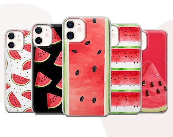 Watermelon Phone Case Tropical Cover for iPhone 16 15 Pro, Google Pixel 9 8 , Samsung S25 + A56, Huawei, OnePlus, Realme, Oppo, Vivo, Xiaomi