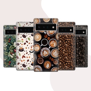 Coffee Phone Case Fall Vibes Cover for iPhone 16 15 , Google Pixel 9 8 , Samsung S25 S24 A56, Huawei, OnePlus, Realme, Oppo, Vivo, Xiaomi