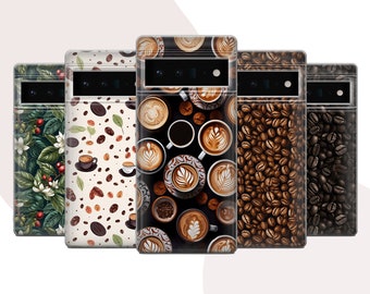 Coffee Phone Case Fall Vibes Cover for iPhone 16 15 , Google Pixel 9 8 , Samsung S25 S24 A56, Huawei, OnePlus, Realme, Oppo, Vivo, Xiaomi