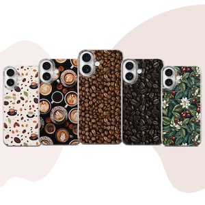 Coffee Handy Hülle Fall Vibes Cover für iPhone 17 16 15, Google Pixel 10 9, Samsung S25 S24 A56, Huawei, OnePlus, Realme, Oppo, Vivo, Vorschau