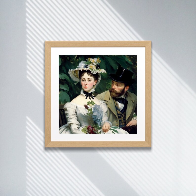 Manet-inspired Digital Art for Home Decor Instant Download - Etsy