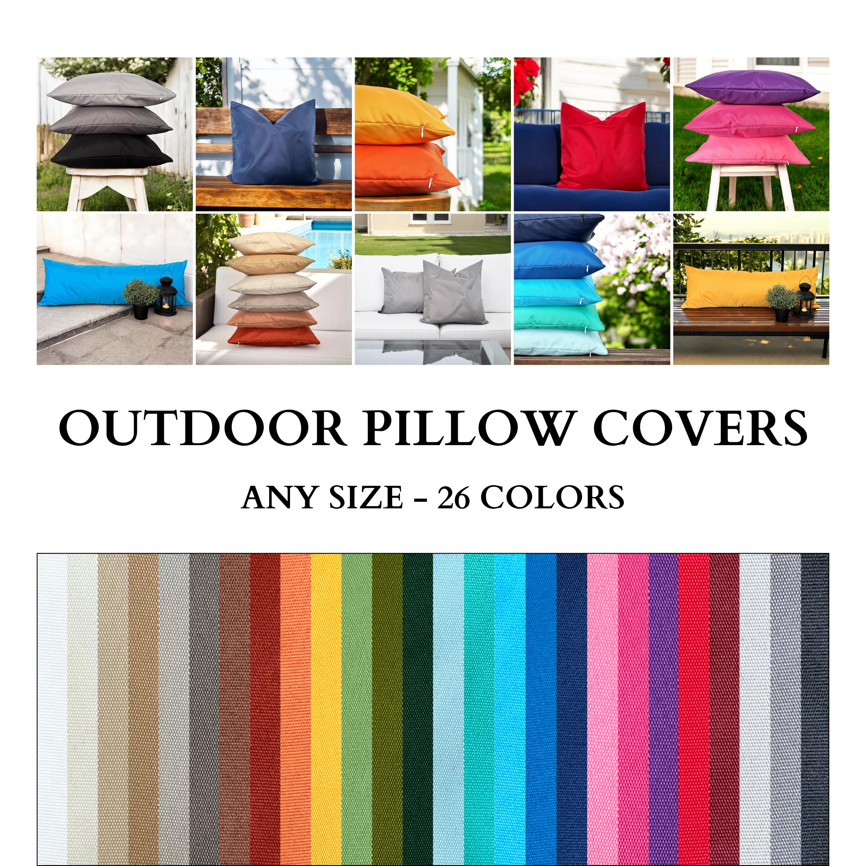 Housses De Coussin De Patio Imperméables 4 Pièces - Antidérapantes, Lavables, Pour Meubles De Jardin - Beige 60x55x10cm