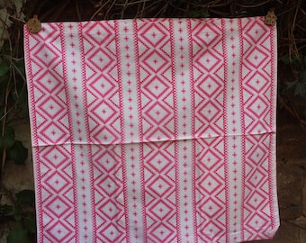 Vintage cushion cover fabric to process pop art 70s GDR