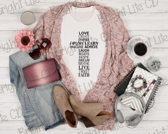 Inspirational Cross PNG, JPEG