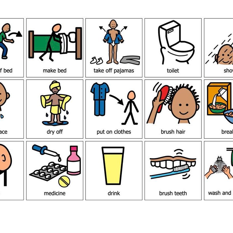 Boardmaker Visuals - Etsy