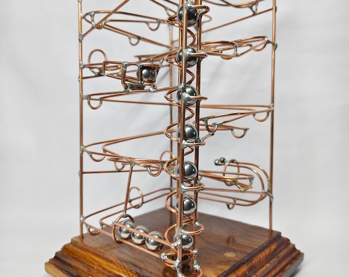 Gravity in Motion / Rolling ball sculpture / Marble Machine / Kinetic art