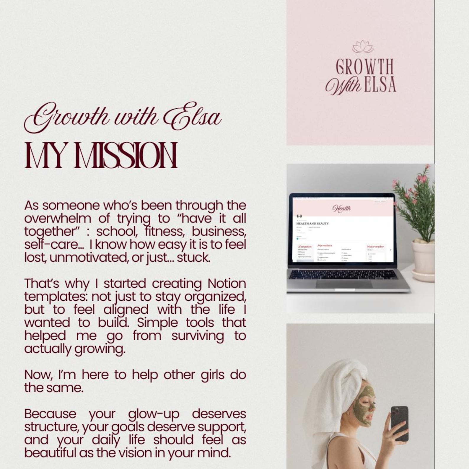 Notion Language Learning Template for Student Aesthetic Notion