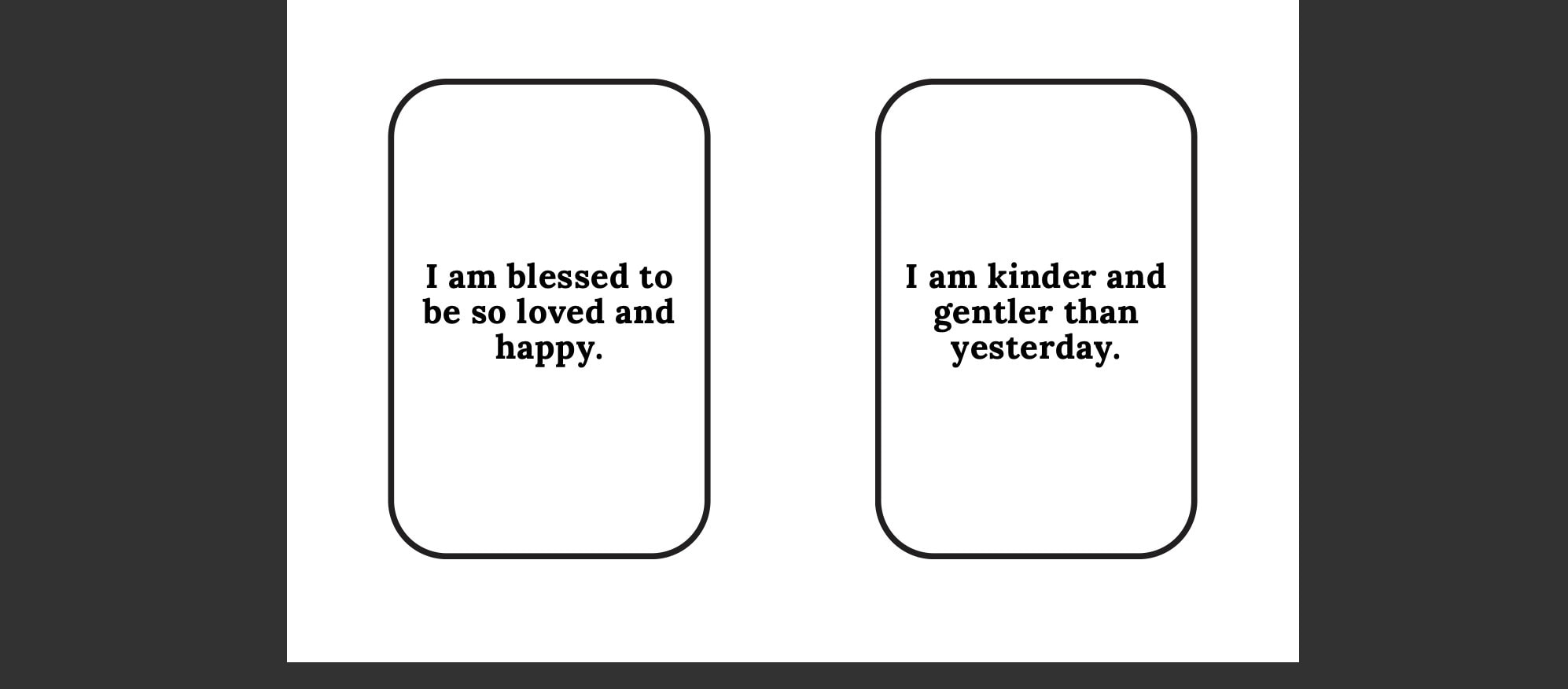 Affirmations "i Am" Cards, DIY Printable, Gift Idea for Friends and ...