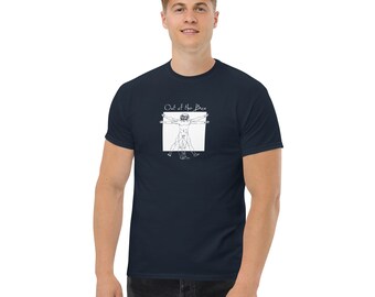 OUT OF BOX | Organic Tee Shirt |Inspirational And Motivational Tee Shirt | Cotton Tee Shirt |Crew Neck Tee Shirt |Gift For Men
