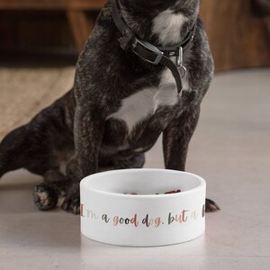 Pet Expressions Personalized Small Dog Bowl