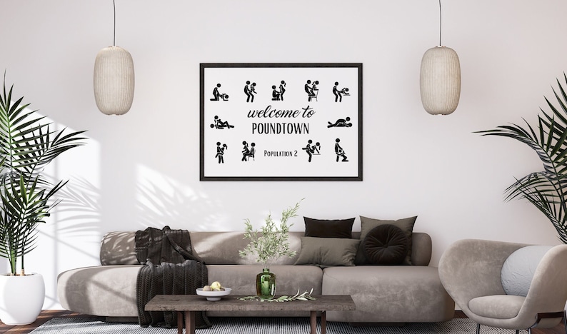 Welcome to Poundtown , Svg File , Digital , Sexual Positions , Sexual