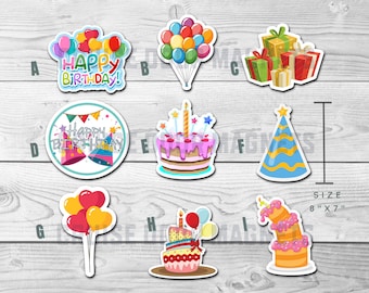 Happy Birthday Decor Custom Magnet - Personalized Magnet , Anniversary , Cruise Door Magnets , Stateroom Door Decor , Birthday Magnet