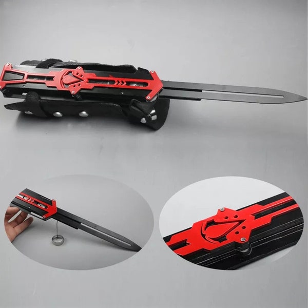 Assasins Creed Hidden Blade Metal Etsy