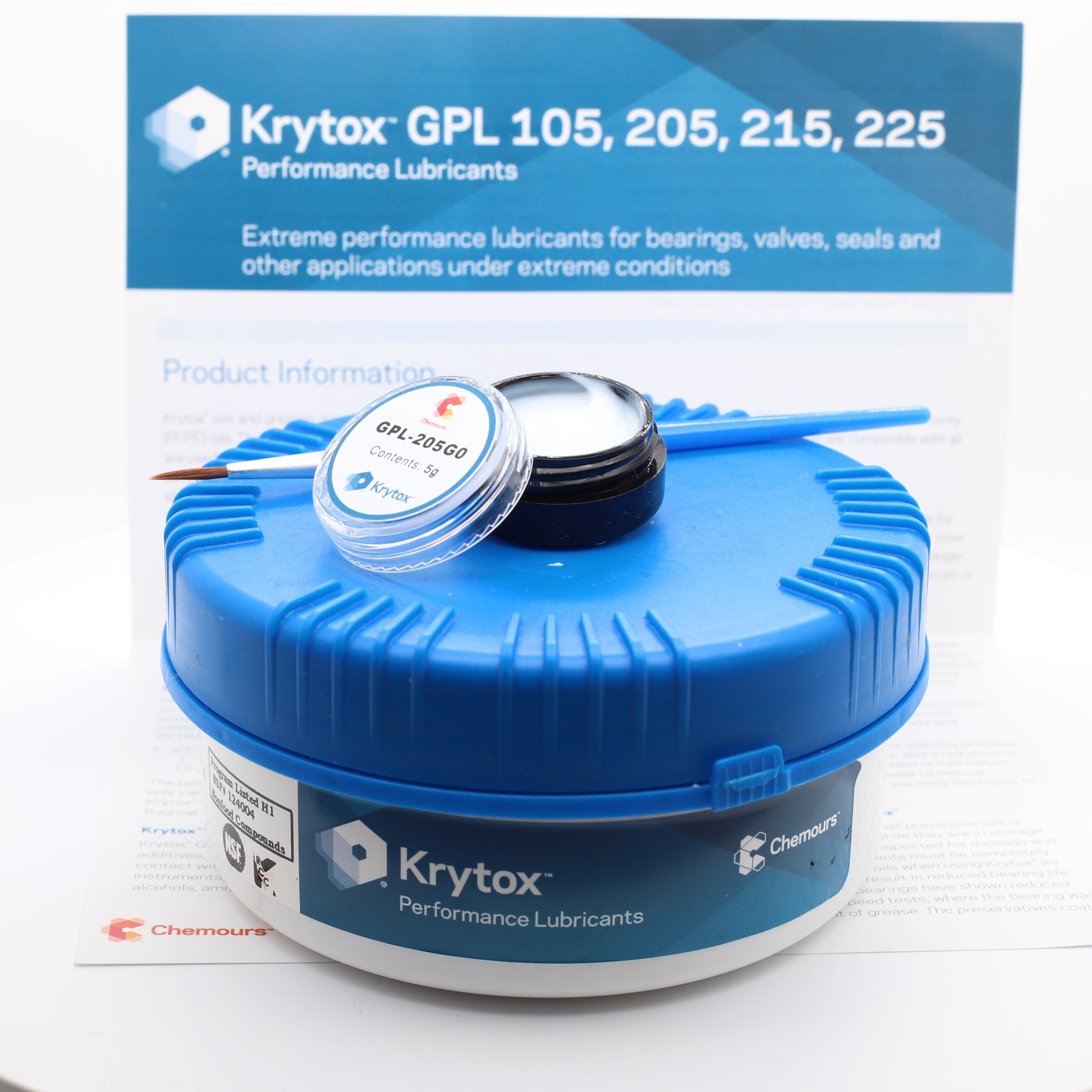KRYTOX GPL-205 G0 per interruttore meccanico - grasso interruttore - 10