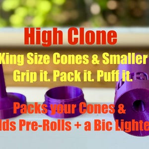 High Clone - Cone Filler & Stash / King Size and Below
