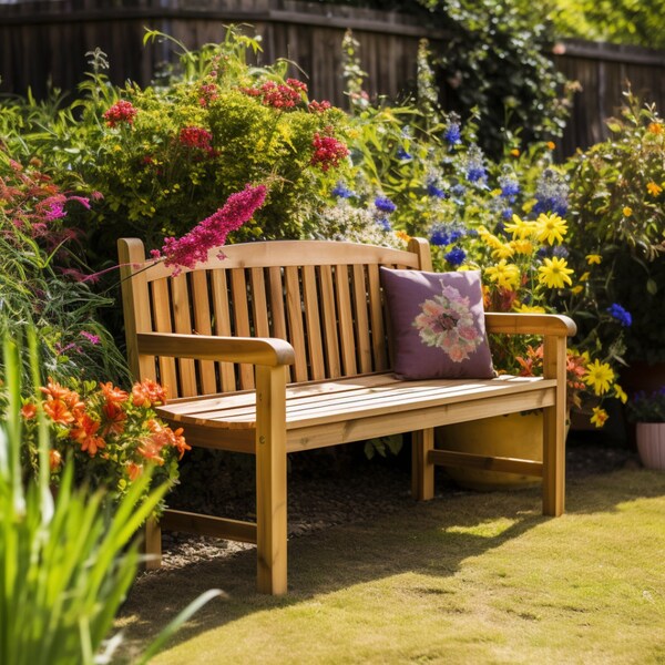 Wooden Bench Etsy UK