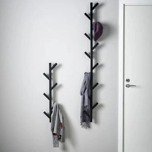 Metal Coat Rack Wall Mounted Coat Rack Wall Mount Towel Hanger Wall Art for Entryway Coat Rack Boho Wall Decor Clothes Rack Towel Rack