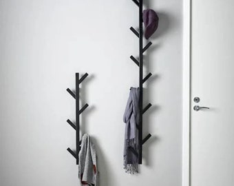 Metal Coat Rack Wall Mounted Coat Rack Wall Mount Towel Hanger Wall Art for Entryway Coat Rack Boho Wall Decor Clothes Rack Towel Rack