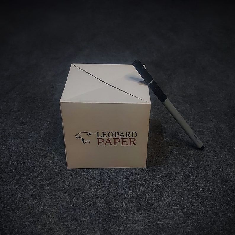 Popup Cube Template SVG Popup Cube Prank Cube Template Invitation