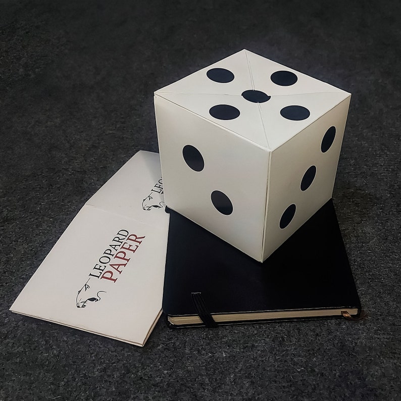 Popup Cube Template SVG Popup Cube Prank Cube Template Invitation