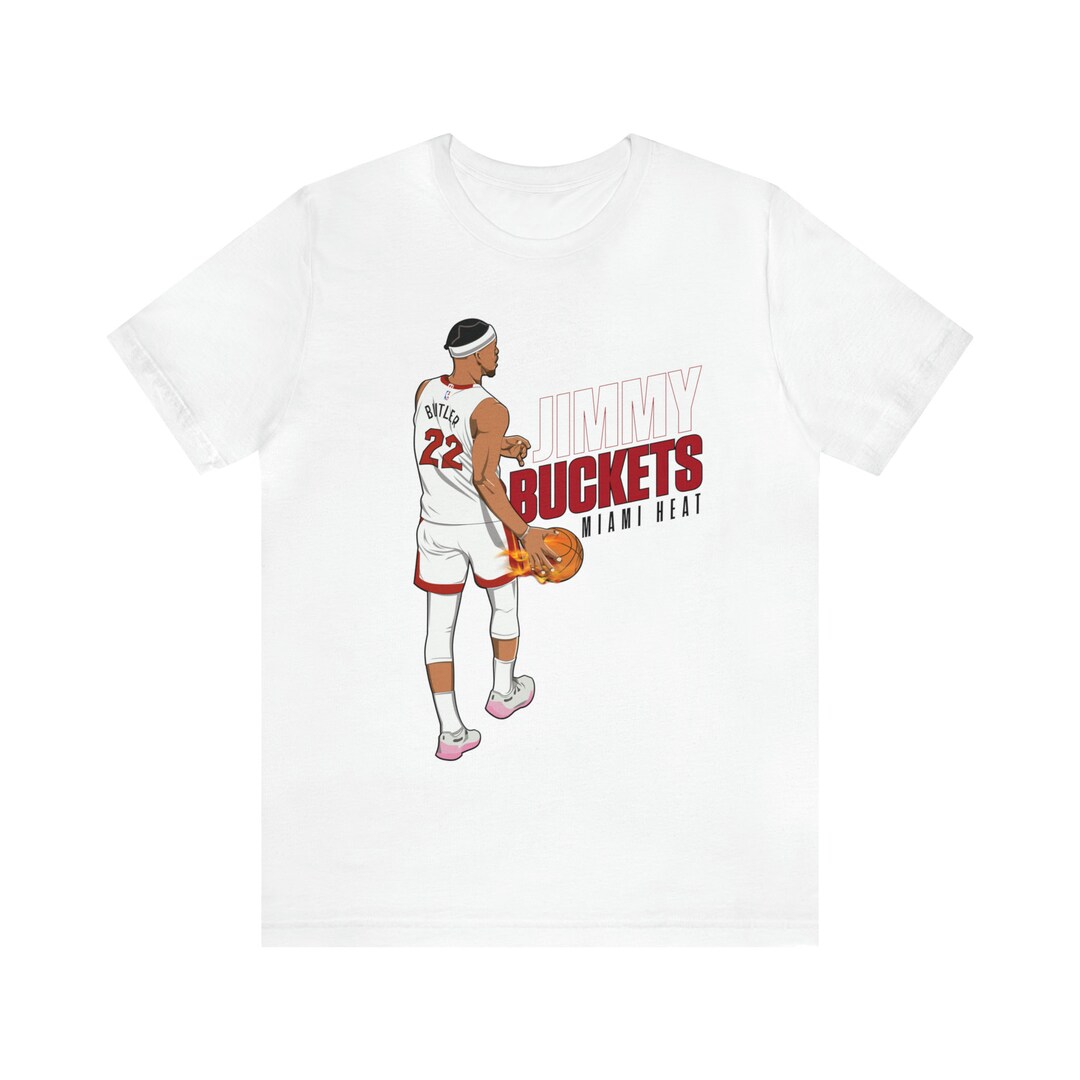 Jimmy Butler Tshirt Vintage Miami Heat T Shirt Basketball Etsy