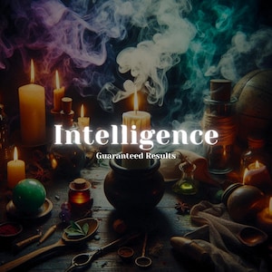 Intelligence Spell - Boost Spell: Enhance Cognitive Abilities, Wisdom & Clarity, Customized Witchcraft Spell for Mental Sharpness