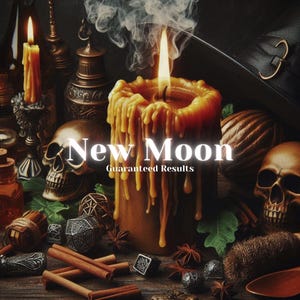 New Moon Spell for Manifesting Success, Abundance, Wealth, and Prosperity - Powerful Energy of the New Moon - Manifest Financial Goals