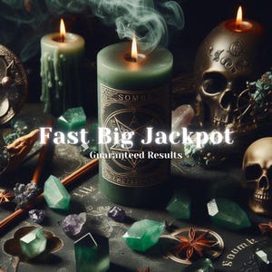 Incantesimo del grande jackpot - Vincere alla lotteria con risultati rapidi, denaro veloce, guadagni inaspettati Incantesimo - Incantesimo definitivo - Amplifica la tua fortuna Attira grandi vincite