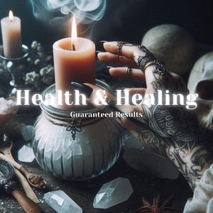 Health Spell White Magic - Vitality, Renewal, Recovery, Well-being - Personalized Energy Healing Optimal Wellness Spell - Powerful Spell