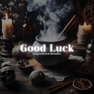 Good Luck Spell - Remove Bad Luck - Growth Hex - Attract Positive Energy, Success & Abundance
