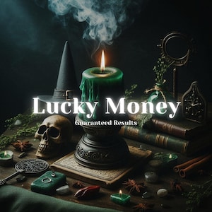 Lucky Money Spell for Prosperity, Financial Success & Abundance - Wealth Attraction, Financial Success, Good Fortune - Manifest Abundance