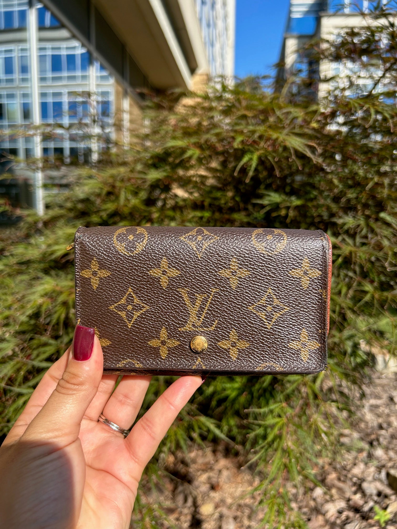 louis vuitton wallet tresor