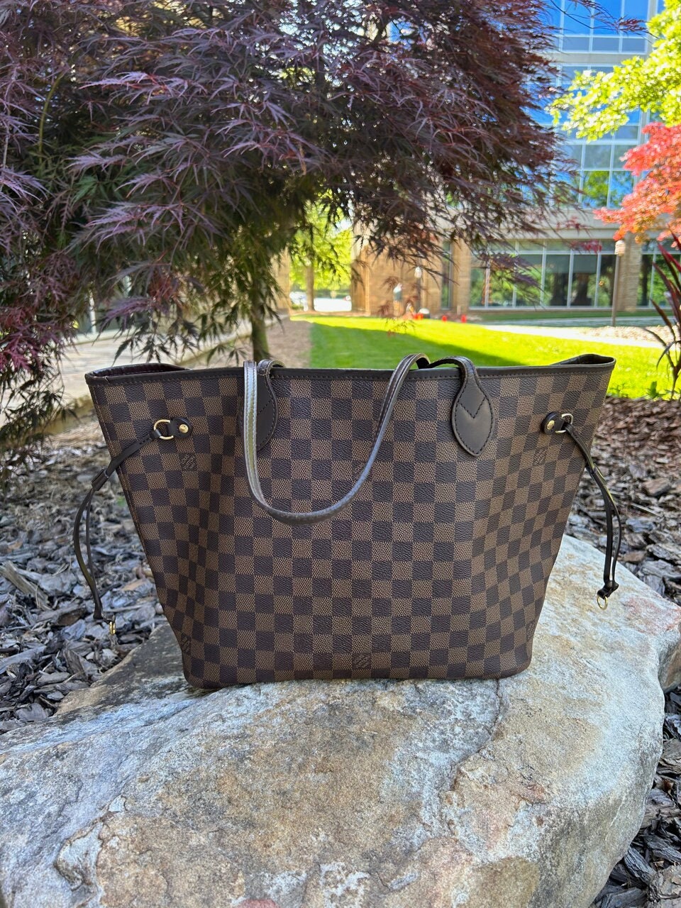 insert into a lv never dull tote bag