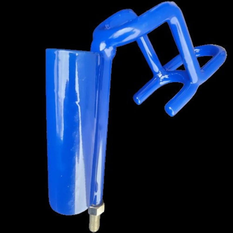 Smackdown PIPE Rod Holders for Boats. Fits THREE RODS in each rod holders. Position your rods in 6 Angles and 8 Positions. ROYAL BLUE