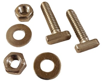 1/4-20 T-Bolts for Boat Tracks.  Fits Tracker, Lowe, Xpress, Ranger, Kayaks