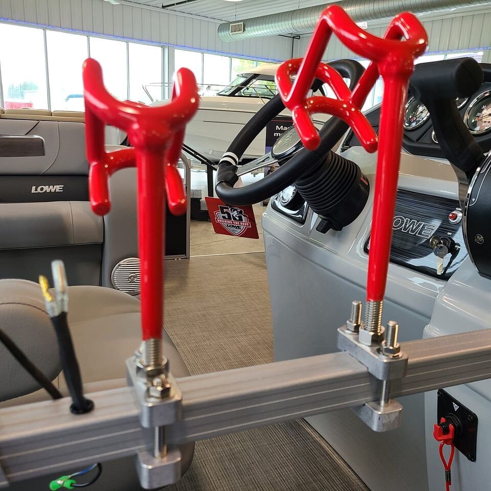 Rod Holder Bases for Pontoon Boats and Square Rails Etsy