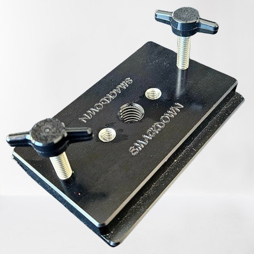 Smackdown Rod Holder Track Base to fit Traxtech, Cisco, and Bert's brackets