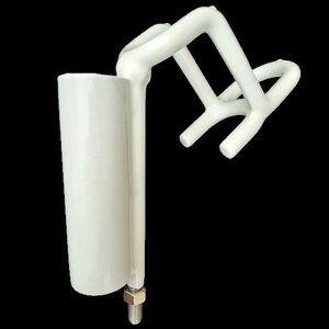 Smackdown PIPE Rod Holders for Boats. Fits THREE RODS in each rod holders. Position your rods in 6 Angles and 8 Positions. WHITE