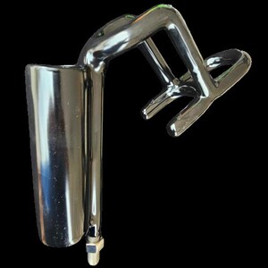 Smackdown PIPE Rod Holders for Boats. Fits THREE RODS in each rod holders. Position your rods in 6 Angles and 8 Positions. BLACK