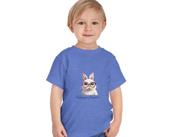 Toddler Short Sleeve Easter Tee/Toddlers Easter Tee/Girls Easter Tee/Boys Easter Tee/ Toddlers Easter Bunny Tee/Girls Easter Bunny Tee