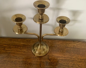 Brass candlestick