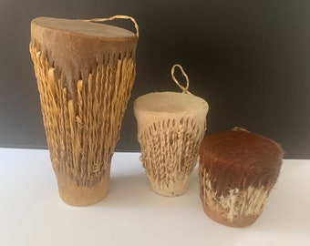 bongo goatskin drums