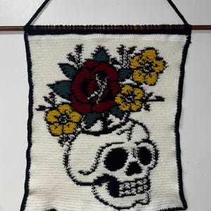 Crochet Tattoo Tapestry