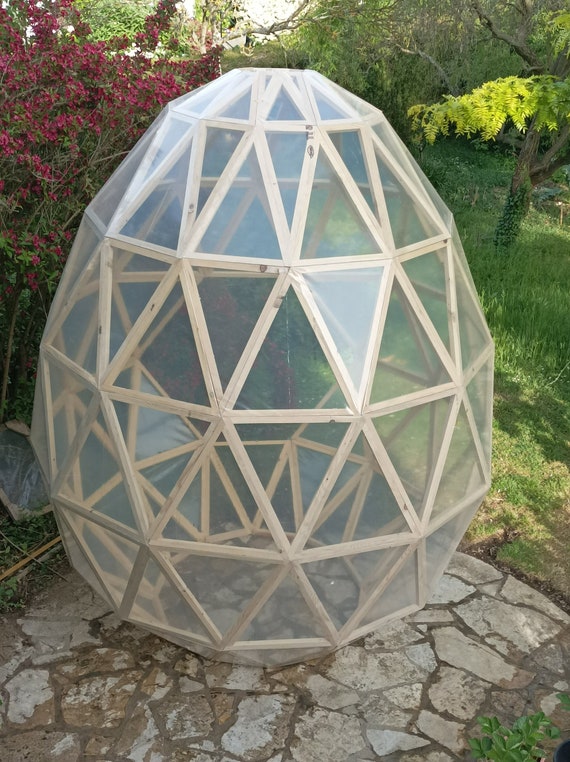 Greenhouse, geodome, egg, hoophouse, hoop house, green house, high tunnel, serre,