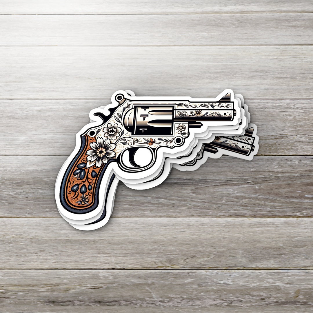 Firearm Enthusiast Sticker Set - Gun Lover Decals for Firearm ...