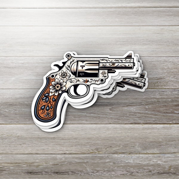 Firearm Enthusiast Sticker Set - Gun Lover Decals for Firearm Enthusiasts
