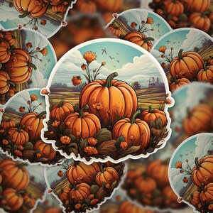 Adesivi in vinile, bellissimi adesivi autunnali / decalcomanie in vinile festive per decorazioni autunnali