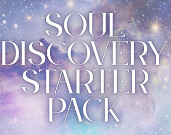Soul Discovery Starter Pack • 3 Intuitive Oracle Readings • Spiritual Guidance Bundle • Gentle Soul Clarity & Emotional Healing